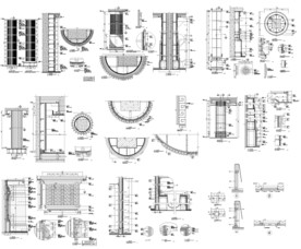 浴缸节点施工图