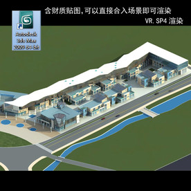 写字商业楼 商业群 现代商业