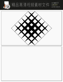 时尚唯美几何图形汇聚图形视频