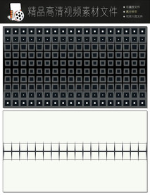 HUD全息科技转场通道视频