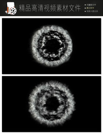 时尚唯美几何图形汇聚图形视频