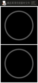 时尚唯美几何图形汇聚图形视频