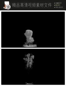时尚唯美几何图形汇聚图形视频