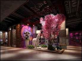 健身房 室内设计 场景