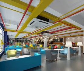 简约现代美式 咖啡馆