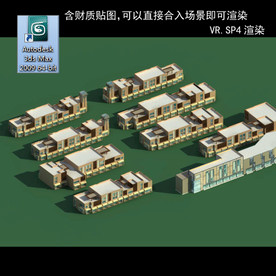 写字商业楼 商业群 现代商业