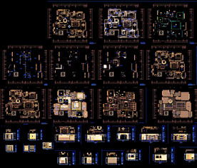 家居设计施工图纸