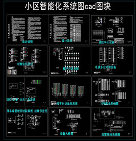 小区智能化系统图