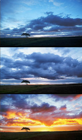 延时摄影天空风起云涌视频素材