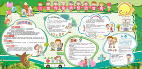 幼儿园宣传栏