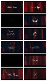 AE大气立体炫酷头片尾视频