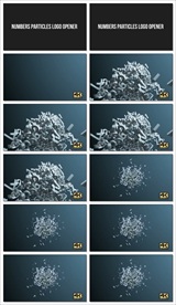 AE大气立体炫酷头片尾视频