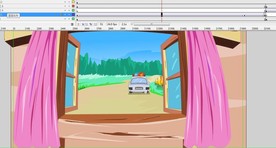 窗外的警车开走了6秒动画