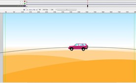 汽车在沙漠中形式6秒