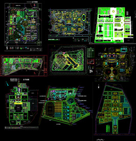 校园规划设计施工图