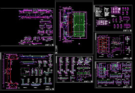 标准游泳馆CAD方案