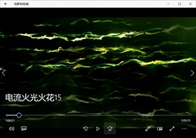 电光火花闪电视频动态背景特效素
