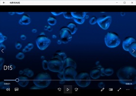 水珠气泡动态背景特效素材