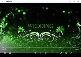 高清粒子婚礼动态背景特效素材