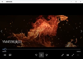 燃烧火焰动态背景特效素材