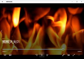 燃烧火焰动态背景特效素材