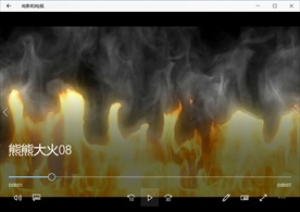 燃烧火焰动态背景特效素材