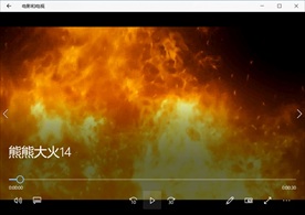 燃烧火焰动态背景特效素材