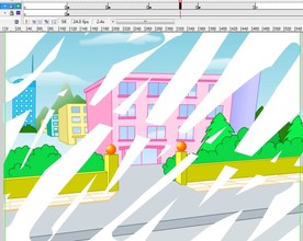 小区遮罩动画应用擦拭出图片5秒