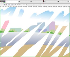 好看的街道图片遮罩擦拭5秒