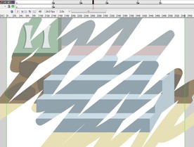 楼梯擦拭涂抹动画5秒