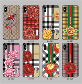 花卉格子手机壳