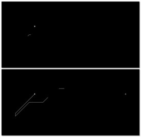 蓝色科技背景数字未来元素视频