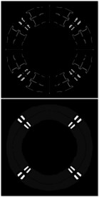 蓝色科技背景数字未来元素视频