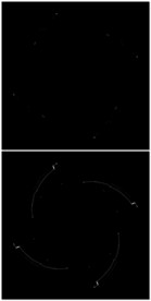 蓝色科技背景数字未来元素视频