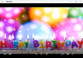 生日祝福生日快乐蜡烛礼物