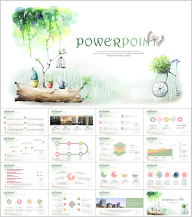 清新花朵花纹韩式小花美容化妆品