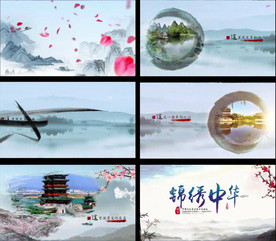 水墨商业宣传片中国风AE模板
