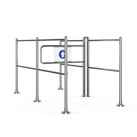 超市进出口栏架