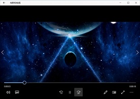 星空粒子穿梭唯美视频背景