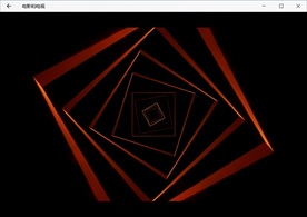 矩形线条结构变换跳动背景视频