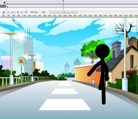 村落的拐角直走火柴人6秒