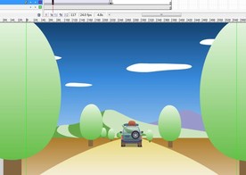 越野车开向远方7秒