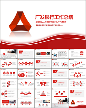 广发银行工作汇报PPT
