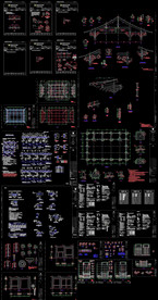 古建筑节点大样图纸