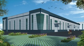 模块化厂房模型&psd分层效果