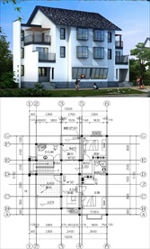 自建房施工图CAD图