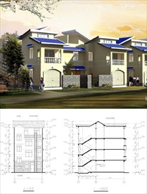 自建房施工图CAD图(含CAD