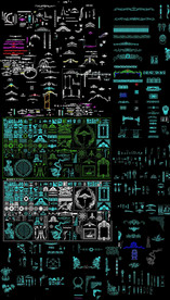 欧式CAD花纹图集