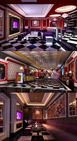 娱乐场所施工图含CAD图