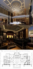 娱乐场所施工图含CAD图